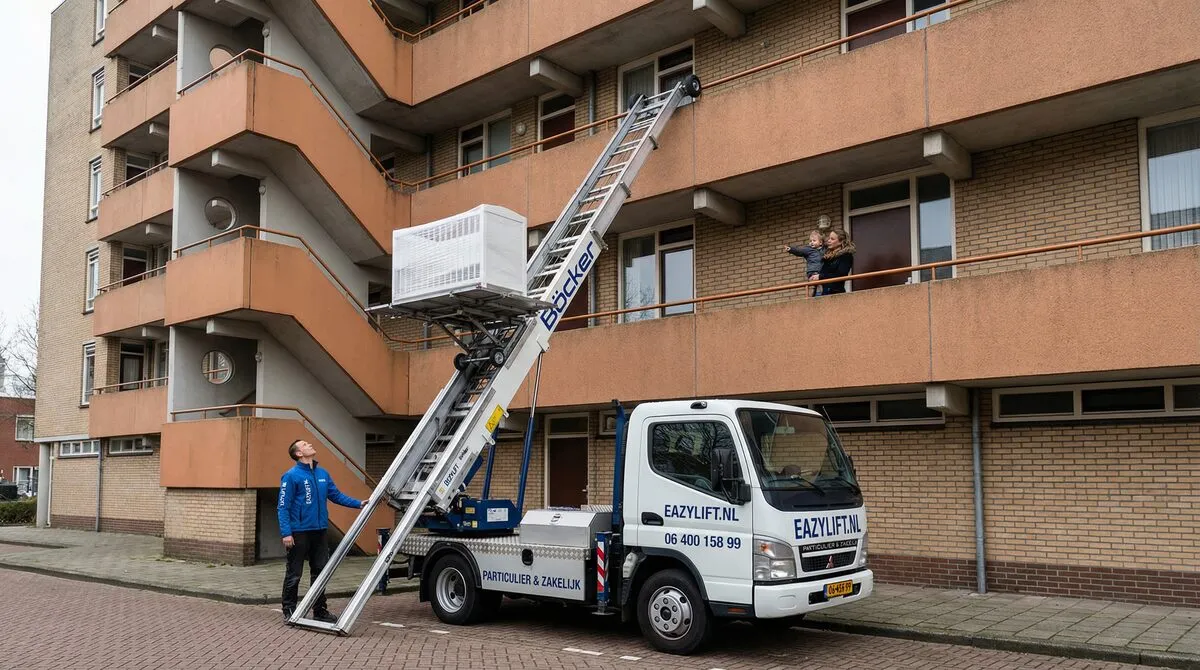 Eazylift ladderlift bij appartement