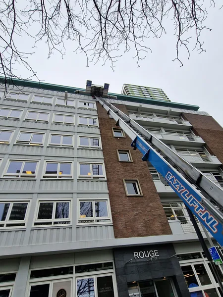 Foto van Eazylift: verhuislift van Eazylift aan het werk