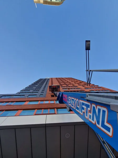 Foto van Eazylift: verhuislift van Eazylift aan het werk