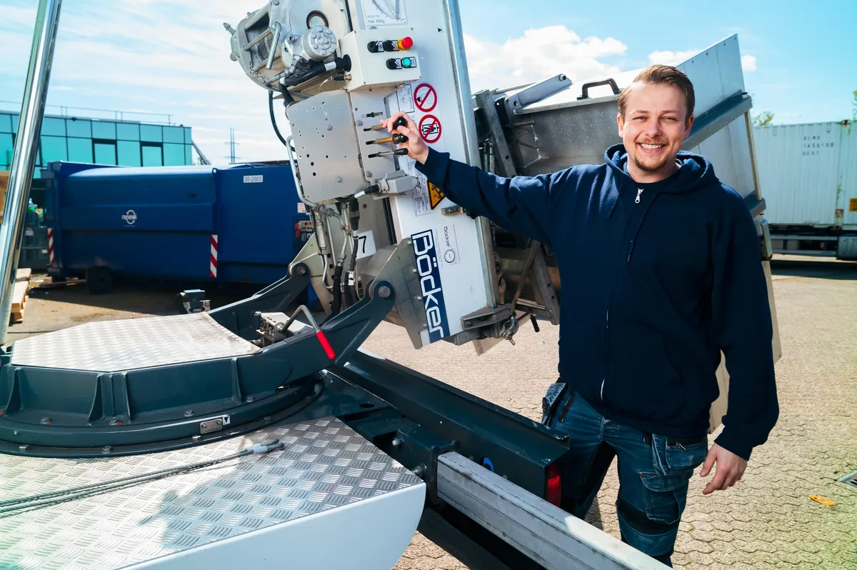 Operator bij Eazylift verhuislift